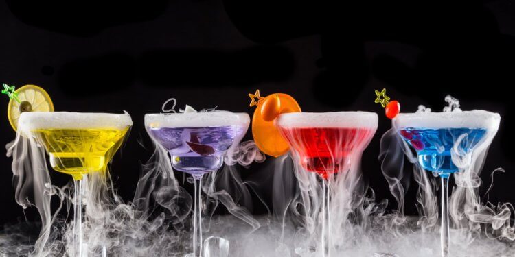 Atrakcje z suchym lodem