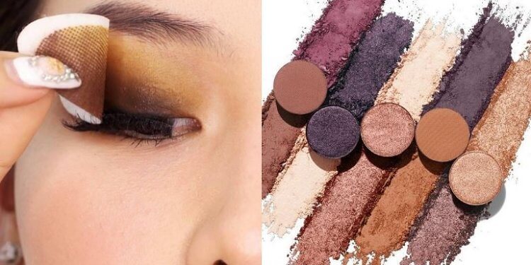 Paleta kosmetyków do makijarzu